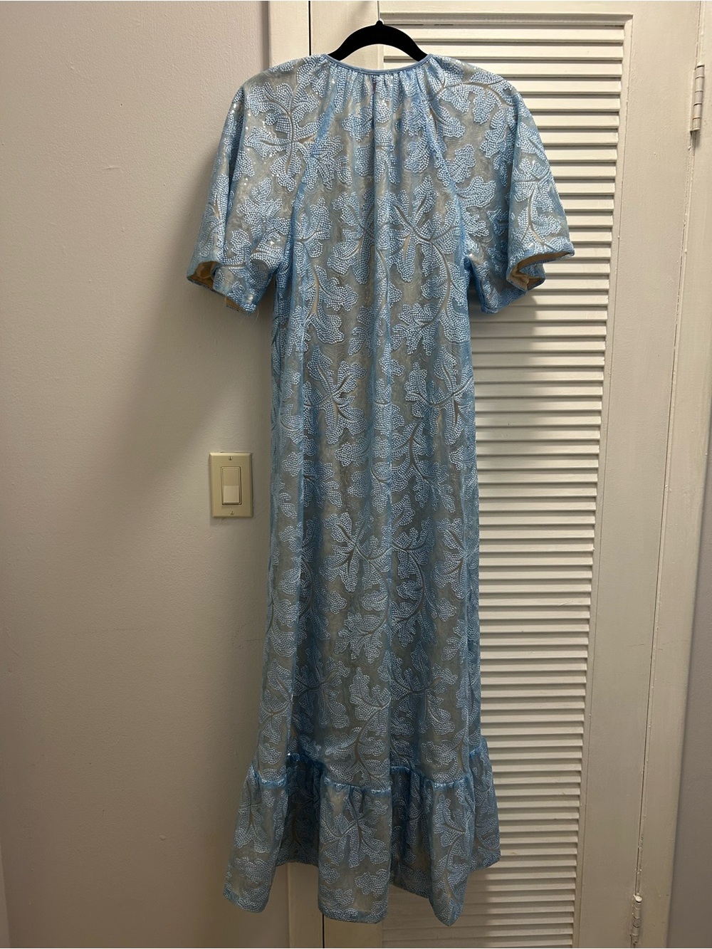 Buddy Love Light Blue Floral Maxi Dress - Picture 2 of 2